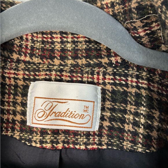 Vintage Plaid Blazer - Picture 5 of 8